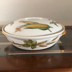 Vintage Royal Worcester Evesham Casserole Dish